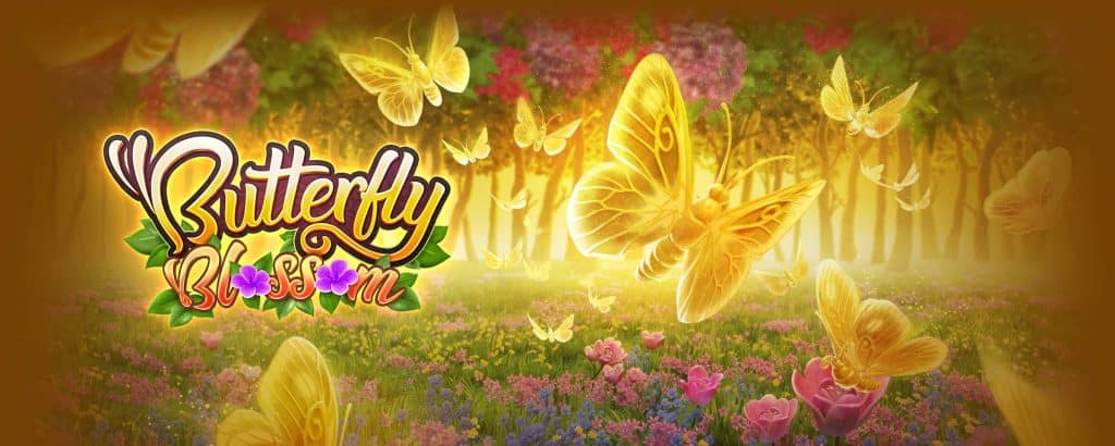 Butterfly Blossom เกมสล็อตออนไลน์ผีเสื้อดอกไม้ PG SBOBET